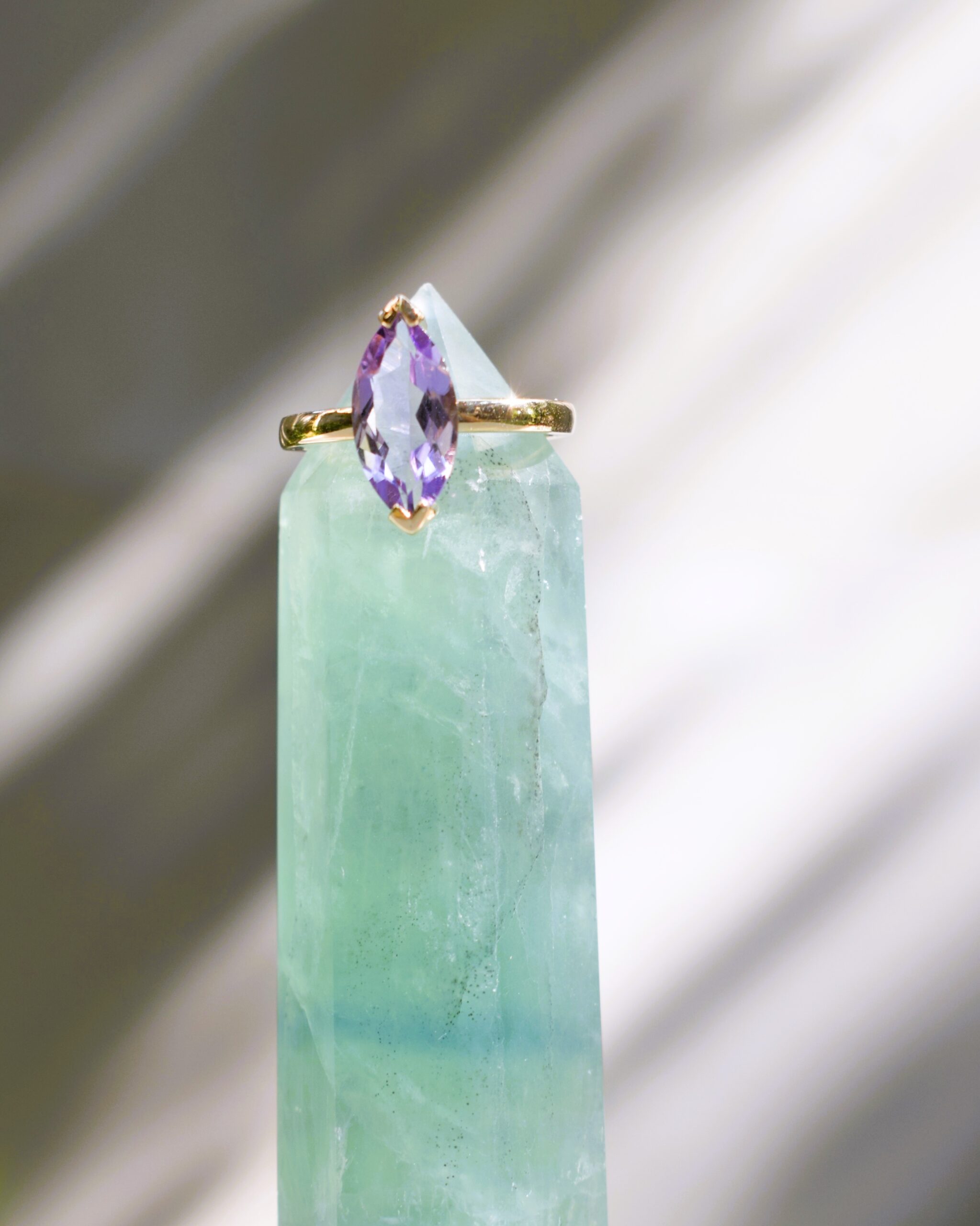 Anillo Skystone Amatista Decor