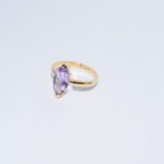 Anillo Skystone Amatista lado